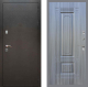 Входная металлическая Дверь Рекс (REX) 5 Серебро Антик FL-2 Сандал грей в Красноармейске
