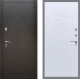 Входная металлическая Дверь Рекс (REX) 5 Серебро Антик FL-289 Белый ясень в Красноармейске