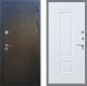 Входная металлическая Дверь Рекс (REX) Премиум-246 FL-2 Силк Сноу в Красноармейске