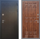 Входная металлическая Дверь Рекс (REX) Премиум-246 FL-33 орех тисненый в Красноармейске