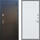 Входная металлическая Дверь Рекс (REX) Премиум-246 FL-33 Силк Сноу в Красноармейске