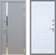 Входная металлическая Дверь Рекс (REX) 24 FL-128 Силк Сноу в Красноармейске