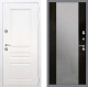 Входная металлическая Дверь Рекс (REX) Премиум-н Силк Сноу СБ-16 Зеркало Венге в Красноармейске
