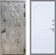 Входная металлическая Дверь Рекс (REX) 23 FL-128 Силк Сноу в Красноармейске